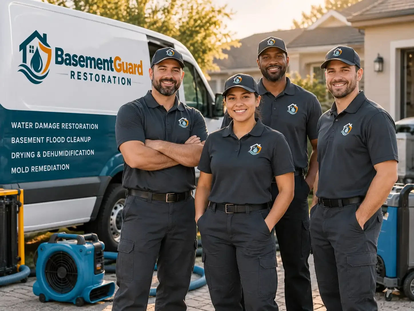 Basement Water Damage Restoration company in Paradise, KS